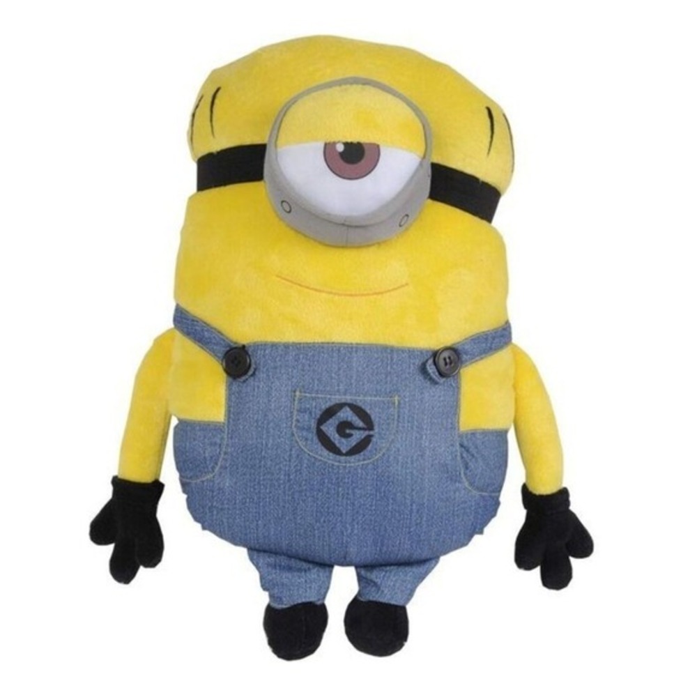 Despicable Me 3 Mel Minion Cuddle Pillow Kids 18in Yellow‎ New Overalls